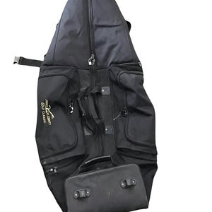 Used Jimmy V Travel Bag Soft Case Wheeled Golf Travel Bags