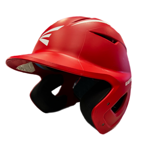 Easton Used Red Batting Helmet