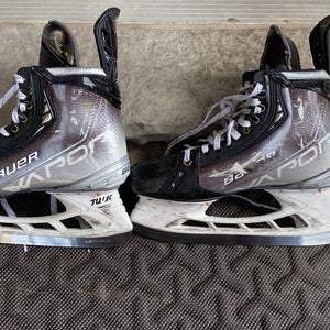 Used Senior Bauer Regular Width Pro Stock 9 Vapor Hyperlite Hockey Skates