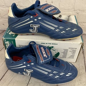 Joma Alfonso Caucho 27 Taco Youth Soccer Cleats Blue White Red US Size 1.5