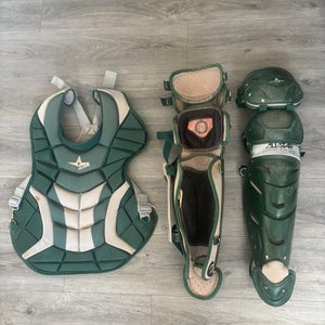 Used  All Star System 7 Axis Catcher's Set