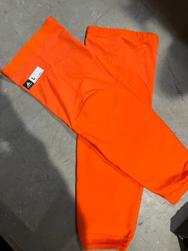 Orange Used Senior Adidas Pro Stock Socks