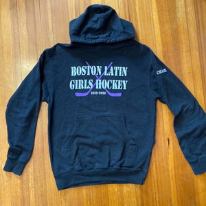 Black Boston Latin Girls Hockey Sweatshirt
