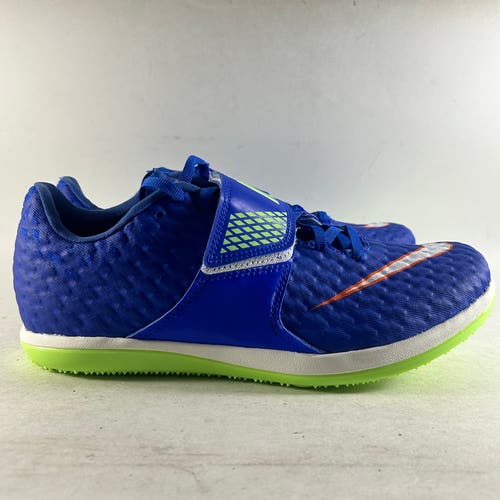 NEW Nike Zoom High Jump Elite Men’s Track Spikes Blue Size 7 806561-400