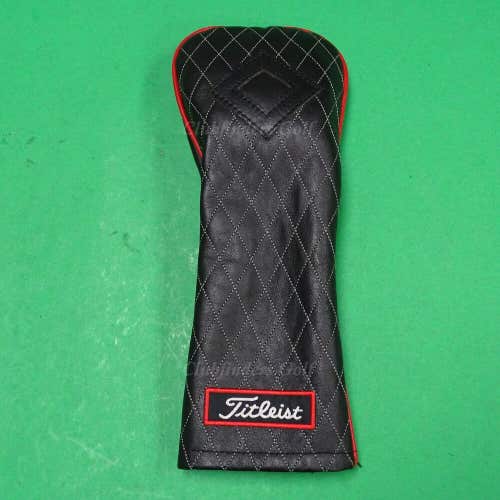 Titleist Jet Black Limited Edition Leather Fairway Wood Headcover