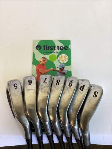 Super Hawk BB-06 Iron Set 5-PW-SW Regular Graphite Shafts +2