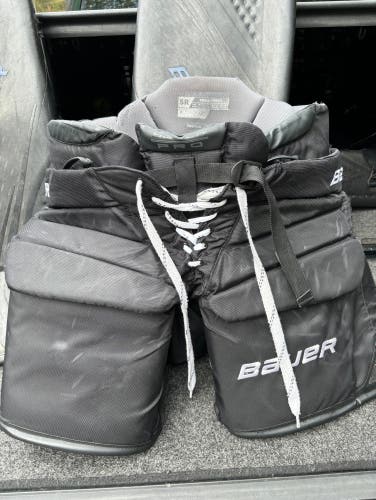 Used Small Bauer Supreme Pro Hockey Goalie Pants