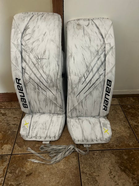 Used Bauer Vapor 3X Goalie Leg Pads