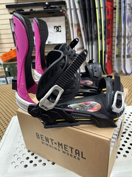 【BENTL 23-24】ベントメタル TRANSFER Mサイズ BENT METAL ベントメタル スノーボード バインディング