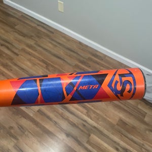 Used 2022 Louisville Slugger BBCOR Certified Composite 29 oz 32" Meta Bat