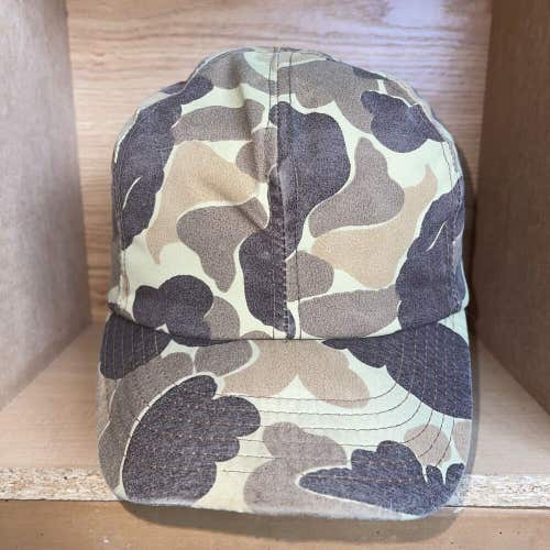 Vintage Columbia Cabelas Insulated Hunting Camouflage Hat Cap USA Mens Size M/L
