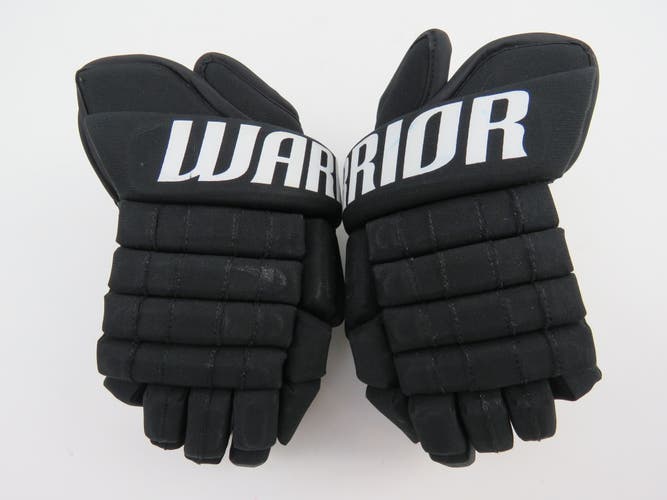 Warrior Franchise NHL Pro Stock Hockey Player Gloves 13" Narrow MiC Black White