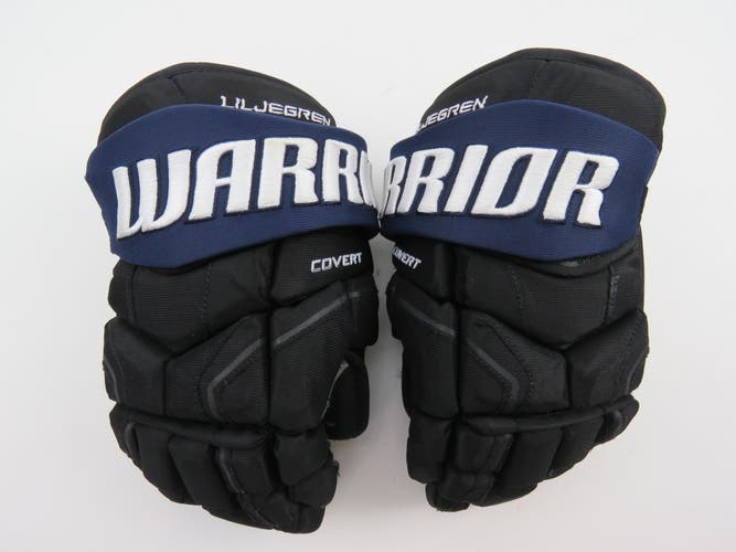 Warrior Covert NEXT GEN Toronto Maple Leafs NHL Pro Stock Hockey Gloves 13"