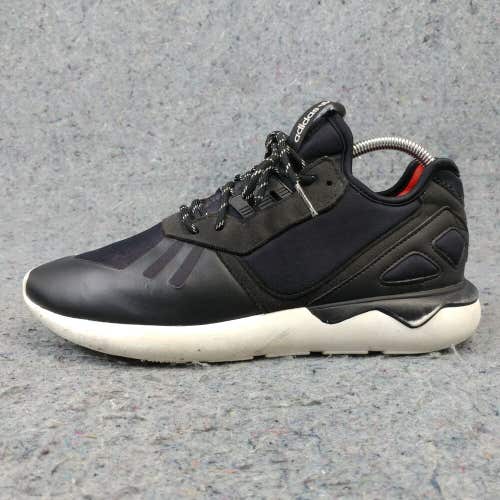 Adidas Tubular Runner Mens 7 Shoes Sneakers Black White B25539 Lace Up