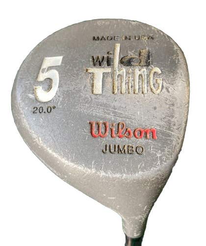 Wilson Wild Thing Jumbo 5 Wood 20* UST Mid-Kick Regular Graphite 42" Men's RH