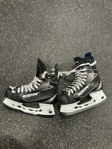 Used Ccm Ribcor Platinum Senior 6.5 Ice Hockey Skates