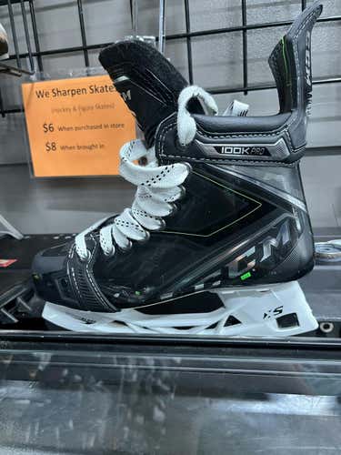 Used Ccm Ribcor 100k Pro Senior 4.5 Ice Hockey Skates