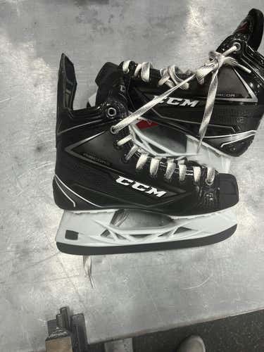 Used Ccm Ribcor Platinum Senior 5.5 Ice Hockey Skates
