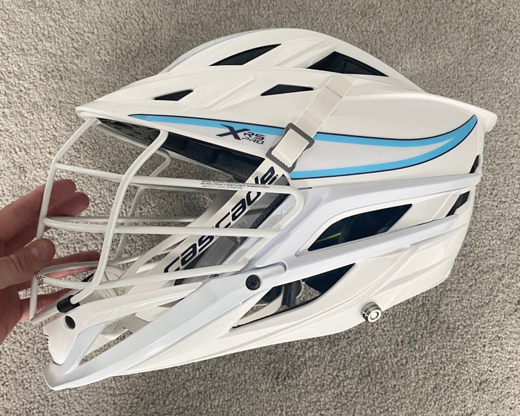 New York Atlas PLL Game Worn Cascade XRS Helmet