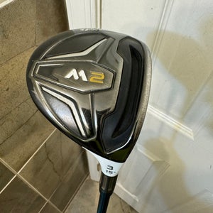 TaylorMade M2 3 FairwayWood Stiff Flex Right Handed