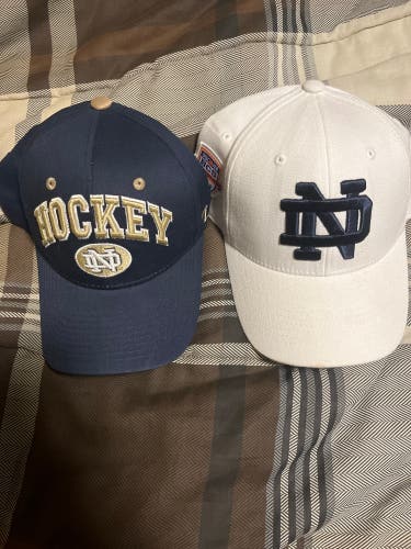 Notre Dame Hockey and Football Hat
