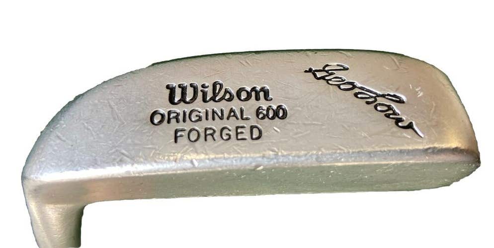 Wilson Staff Original 600 Forged GeoLow Napa L-Shape Putter 35" Leather Grip RH