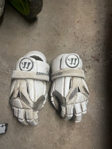 Used  Warrior 13" Burn Lacrosse Gloves