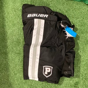 Black New Junior Large Bauer Nexus Custom Pro Hockey Pants