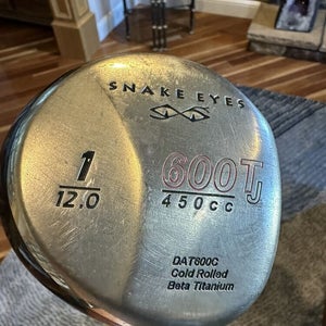Snake Eyes 600TJ 450CC 12* Driver RH Grafalloy Prolite Titleist Graphite Club