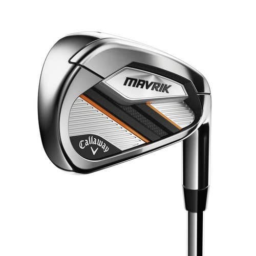 CALLAWAY 2020 MAVRIK IRONS 9 IRON STEEL S300 (STIFF) TRUE TEMPER XP 95 STEEL (PTIP)