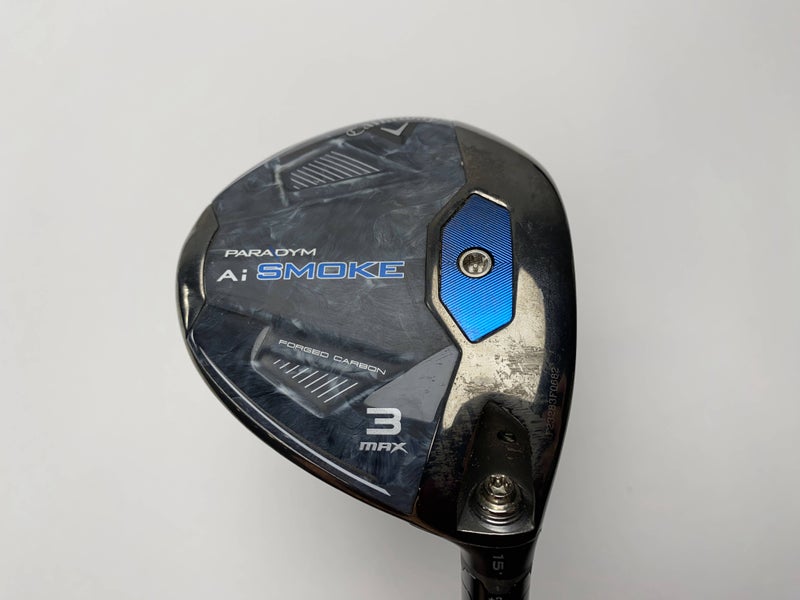 Callaway Paradym Ai Smoke Max 3 Fairway Wood 15* Tensei Blue AV Xlink Stiff RH
