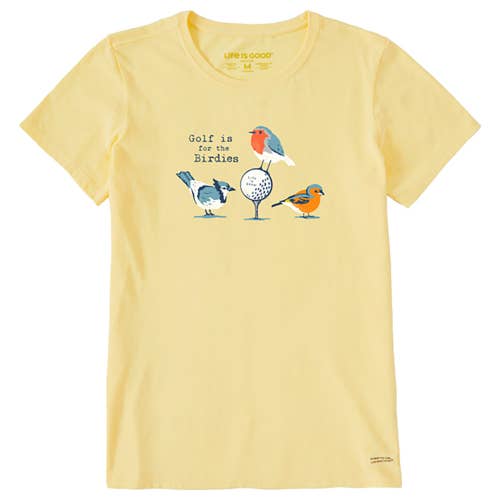 Life Is Good Golf Is For The Birdies Womens T-Shirt