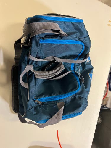 Blue Under Armor Duffel Bag