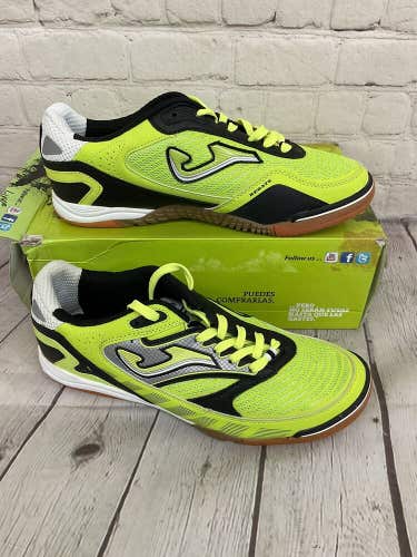Joma Regate 209 Piso Men's Indoor Soccer Shoes Yellow Black US Size 7.5
