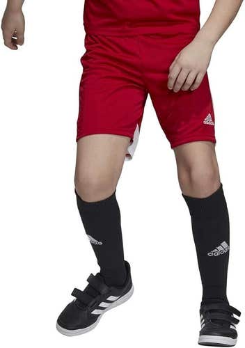 Adidas Youth Boys Tastigo 19 DP3685 Size M Power Red White Soccer Shorts NWT