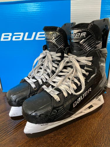 Bauer Mach Size 7 Fit 2 Hockey Skates 3 Sets Blades