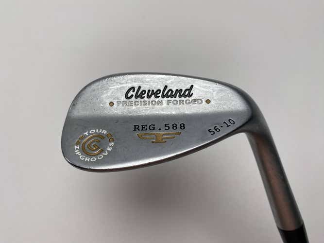 Cleveland 2012 588 Chrome 56* 10 True Temper Tour Concept Wedge Steel Mens RH