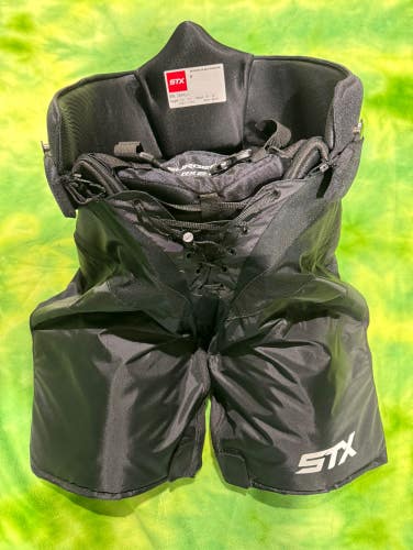 Black Used Senior Small STX Surgeon RX3 Hockey Pants