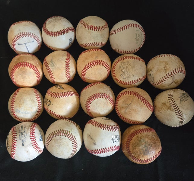 Used Baseballs 18 Pack