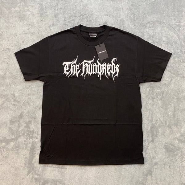 HARRY POTTER x The Hundreds T Shirt Men Large Black 2-Sided DEMENTORS and Logo