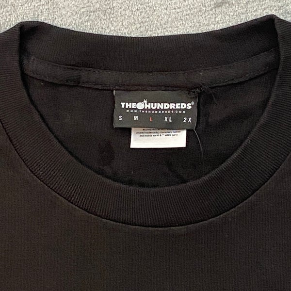 HARRY POTTER x The Hundreds T Shirt Men Large Black 2-Sided DEMENTORS and Logo