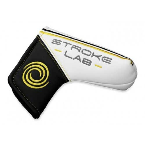 NEW Odyssey Stroke Lab White/Black/Yellow Blade Putter Headcover