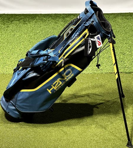 Sun Mountain H2NO Litespeed Golf Stand Bag 4-Way Spruce-Black-Aztec New #91236