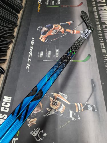 2 PACK | P90T | 87 Flex NEW! Senior Bauer Nexus Geo Left Hand Hockey Stick P90T Pro Stock