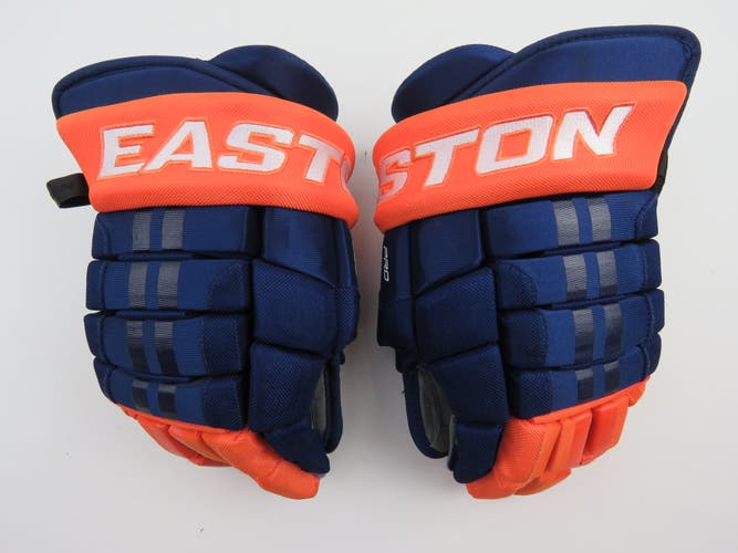 Easton Pro Wayne Gretzky Fantasy Camp Hockey Player Gloves 14" MiC Oilers Colors