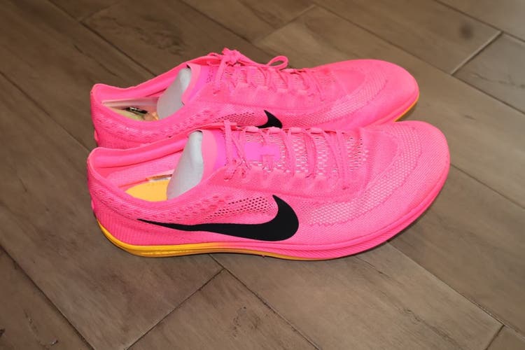 Size 13 Nike ZoomX Dragonfly Pink Black Track Spikes With Spikes