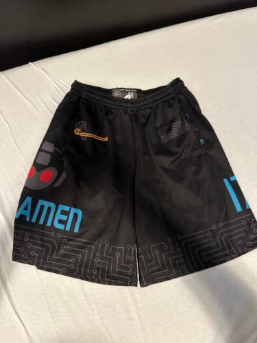 Megamen Lacrosse Shorts. Size Medium. Team Issued