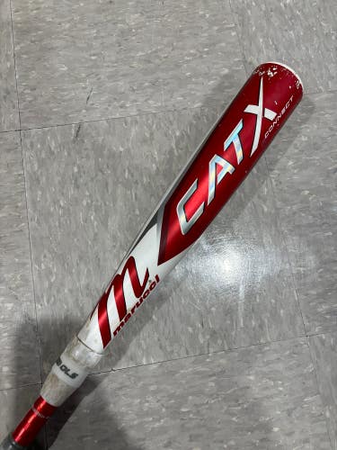 Used 2023 Marucci CAT X Connect Bat USSSA Certified (-8) Hybrid 22 oz 30"