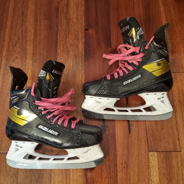 Used Bauer Supreme UltraSonic Hockey Skates Size 5.5 Fit 1