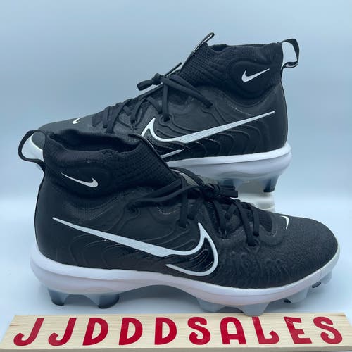 Nike Alpha Huarache NXT MCS Black White Baseball Cleats DJ6519-001 Men’s Size 11.5 New